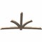 Ekena Millwork Davenport Smooth Timber Gable Bracket, Douglas Fir, 108"W x 58"H x 3 1/2"D x 5 1/2"F, 13/12 Pitch GBW108X58X0406DAV00SDF - alternate 3